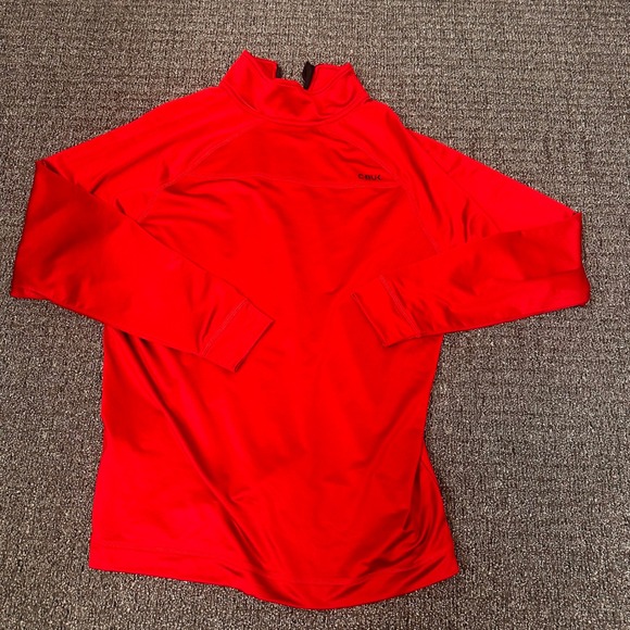 Wisconsin‎ Badgers C BUK Cutter Buck Pullover Jacket Mens Medium Activewear L/S - Picture 3 of 9